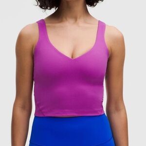 Lululemon Vivid Plum Align Tank Size 10